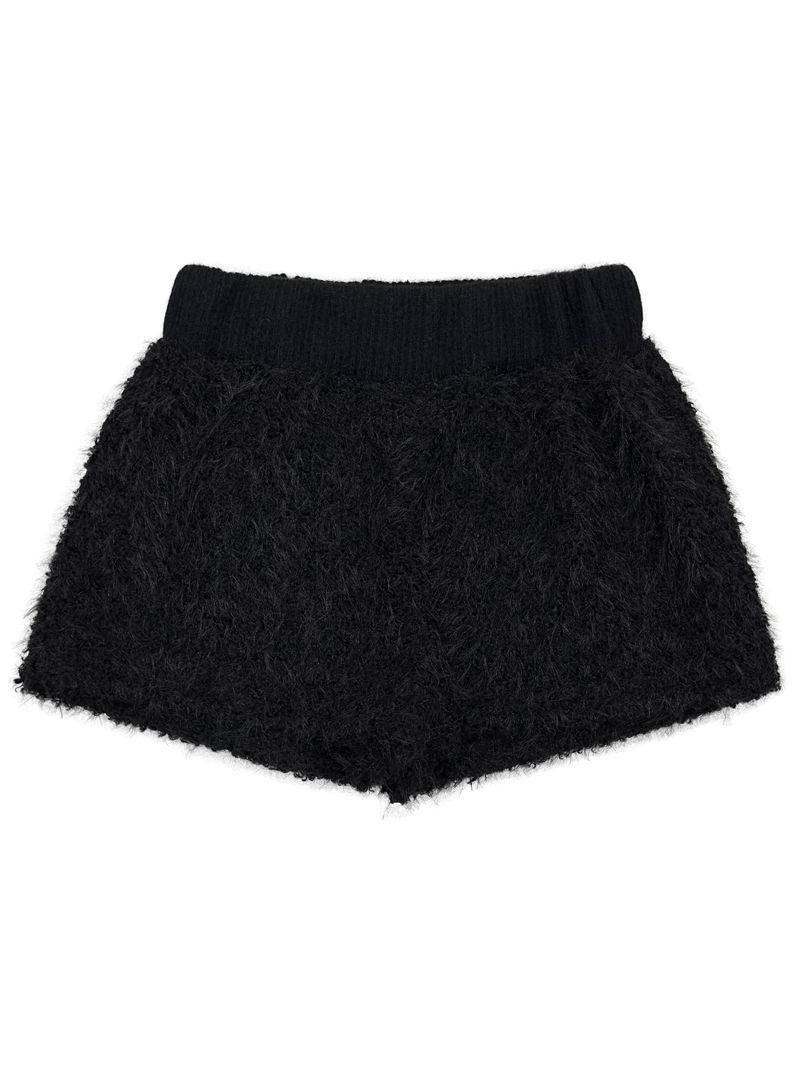 winter fuzzy fur short pants (2color)