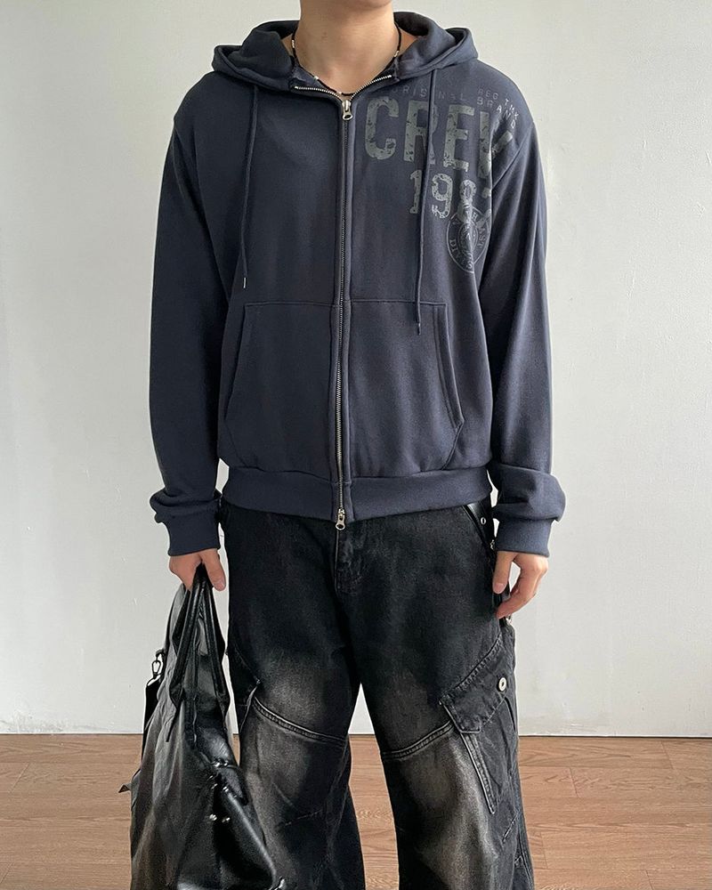 Sub Crop Hoodie Zip-up