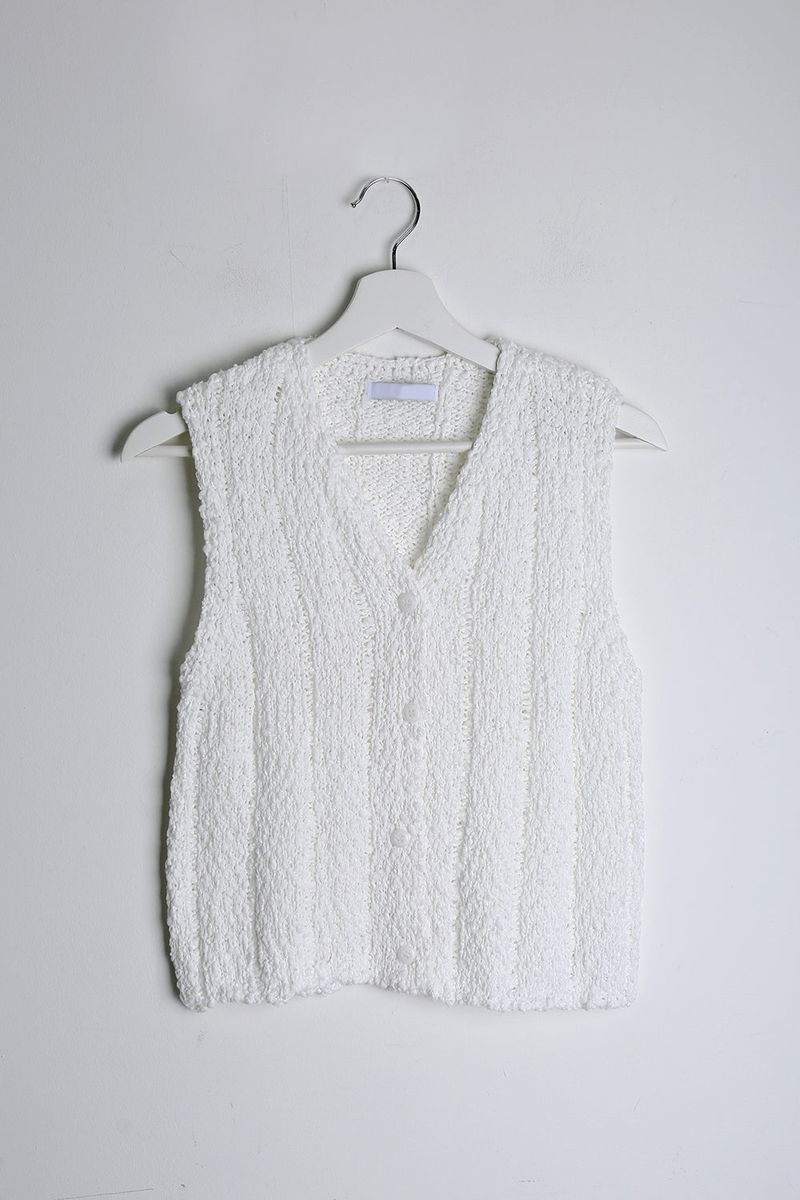 ROZELY SUMMER KNIT VEST