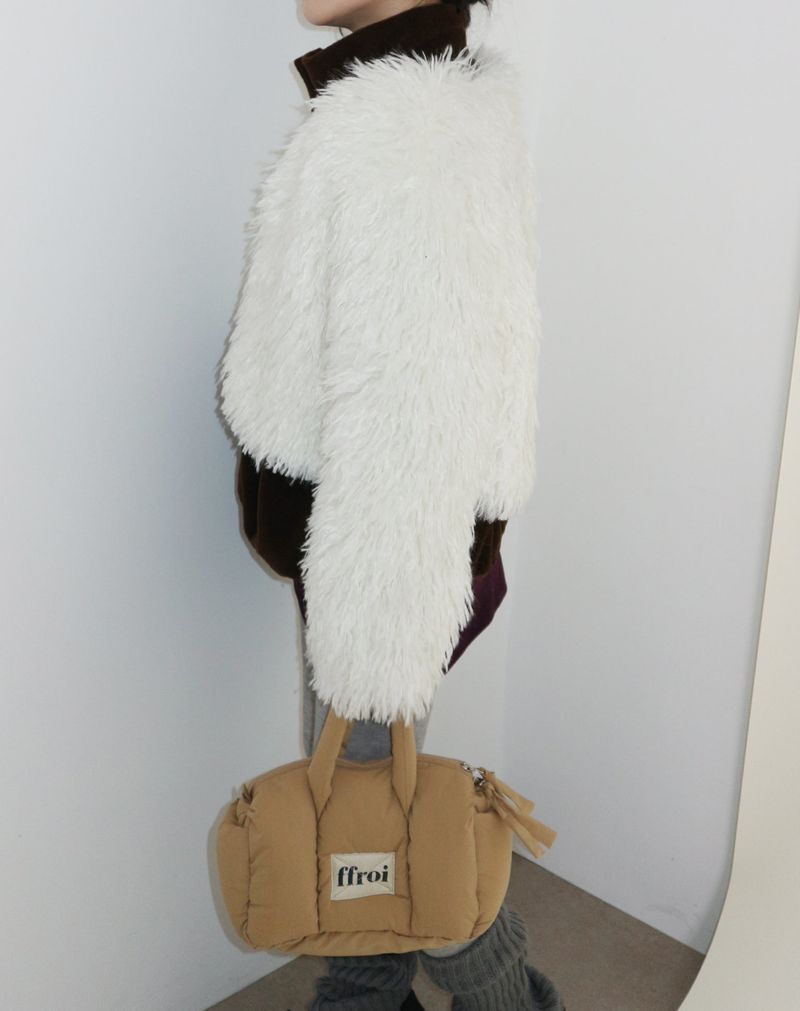 Angel Hairri Fur Bolero Short Jacket (Semi Cropped Jacket)