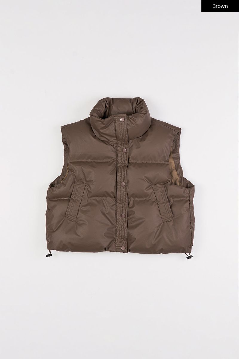 Tierra Crop Padded Vest