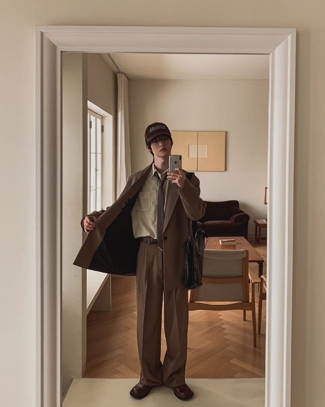 2PLAN（ツープラン）の「Tony Adjust Long Wide Slacks Blazer Set（Setup）」