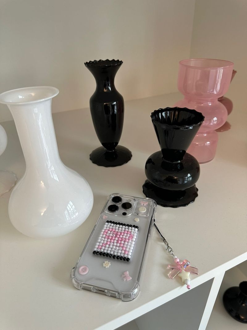 [made]"Ribbon beads"case