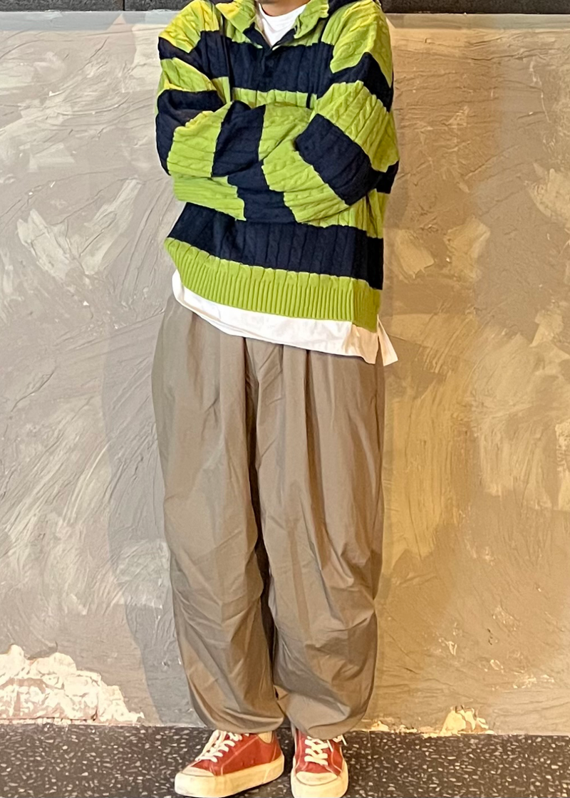 Work Nylon Banded Pants 4Color
