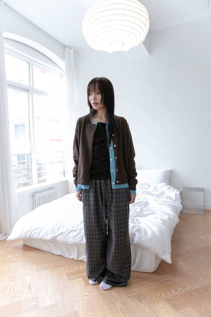 layered color cardigan(4colors)