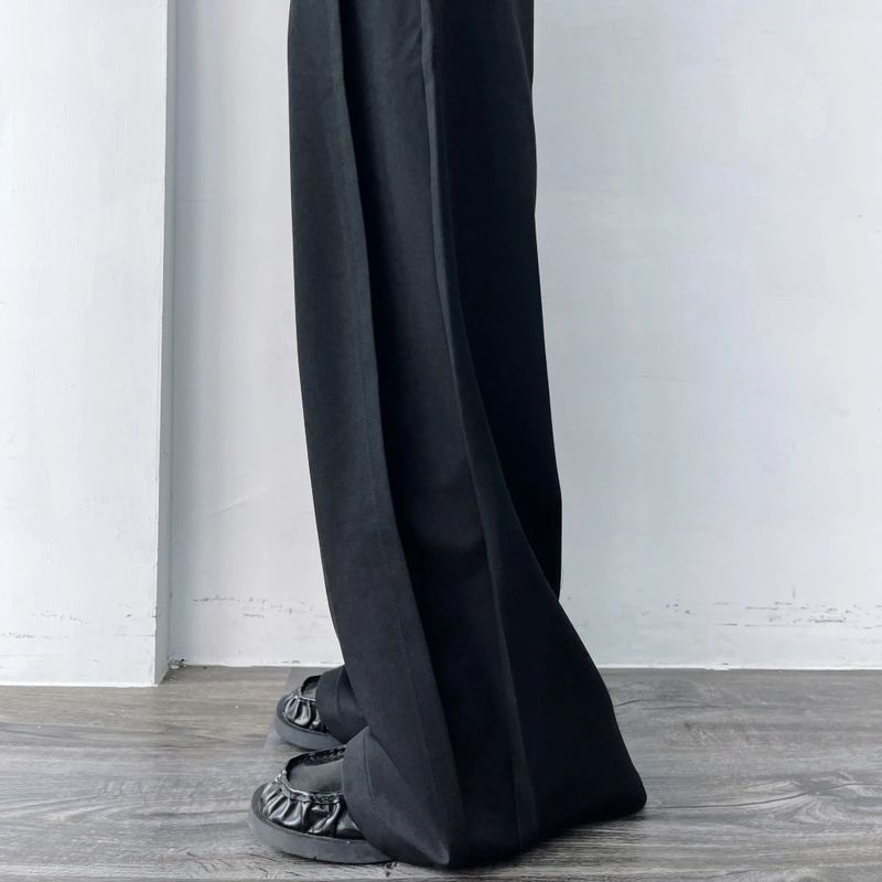 ツインプリーツドレープドトラウザーズ