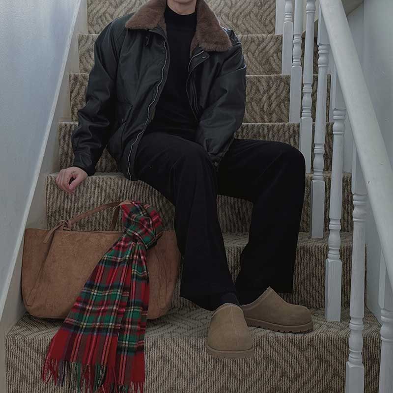 ASCLO Suede Tote Bag (3color)