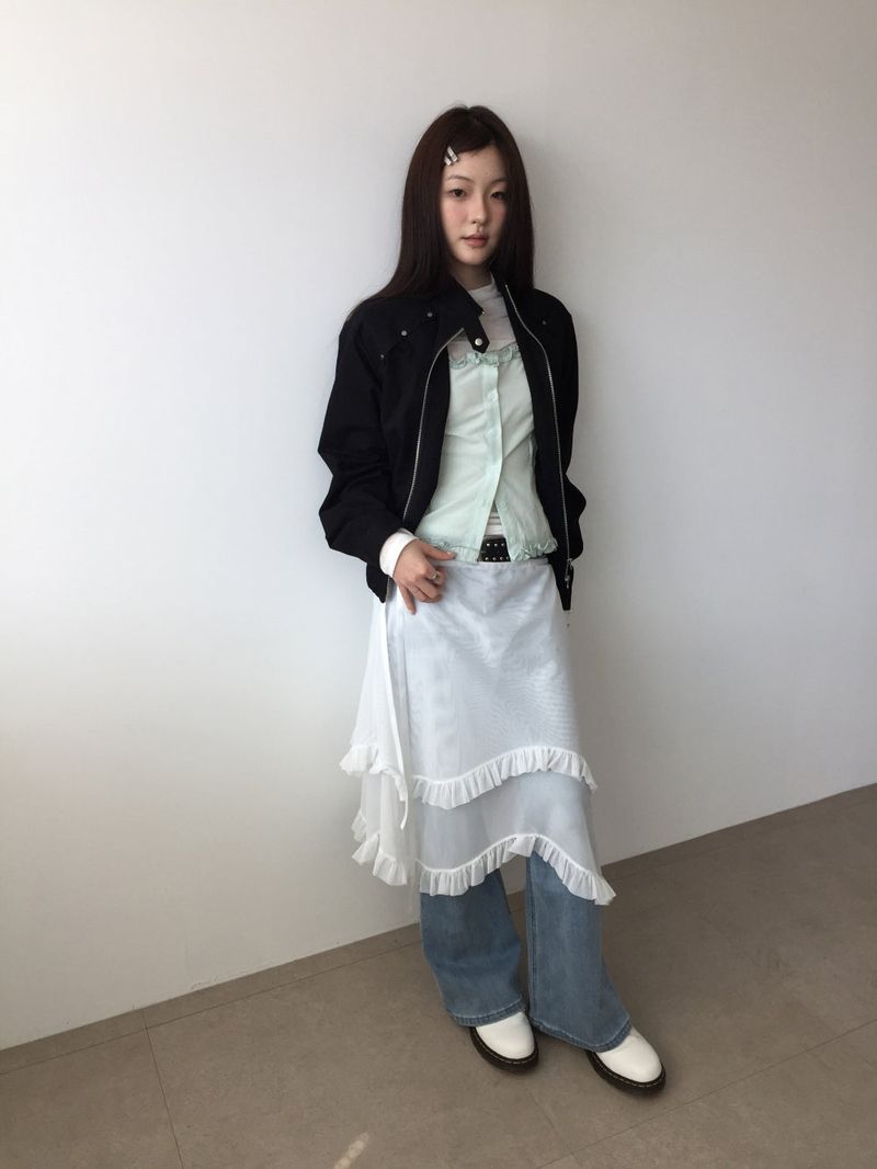 Luke Studded High-Neck Jacket (2color)