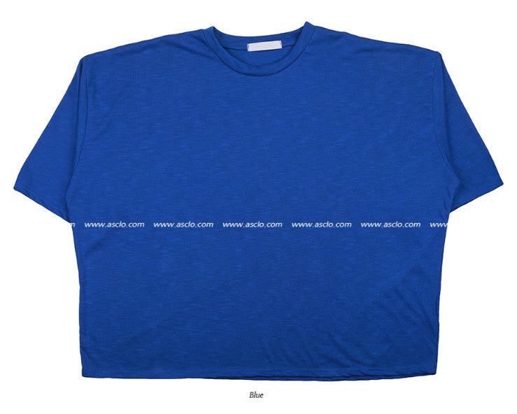 Perfect Slub 3/4 Sleeve Box T (5color)