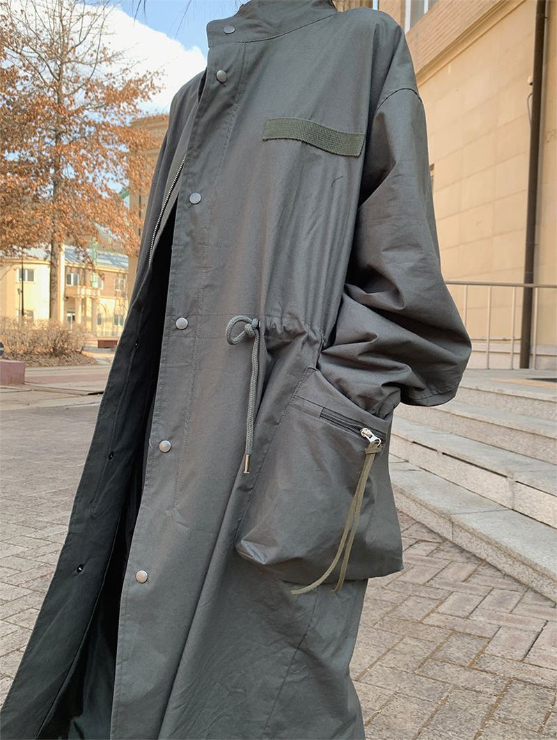 FIELD TRENCH LONG JACKET (3COLOR)