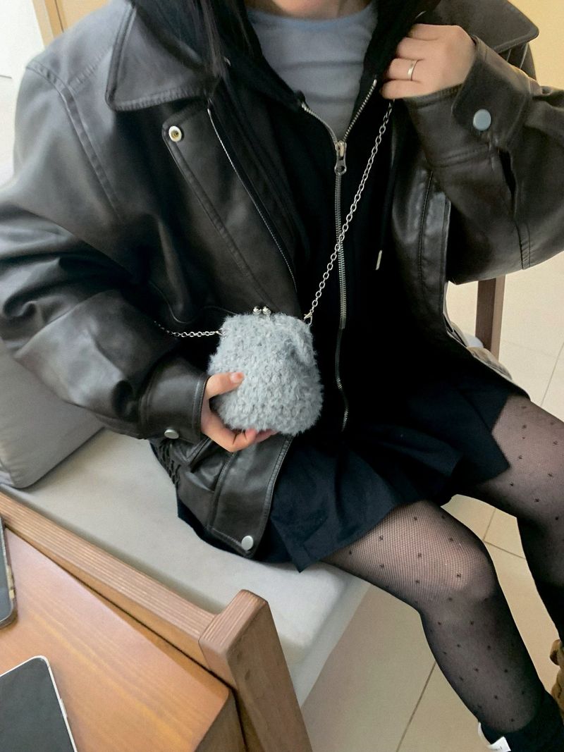 a rabbit bag_grey