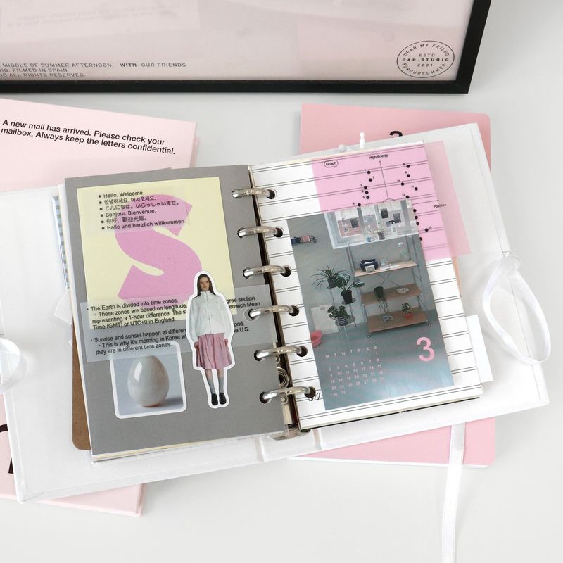 oab 2026 calendar pack / scrap sticker set