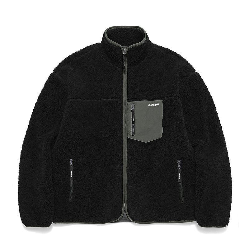 mahagrid(マハグリッド)の「SHERPA FLEECE JACKET(Jackets/Outerwear)」