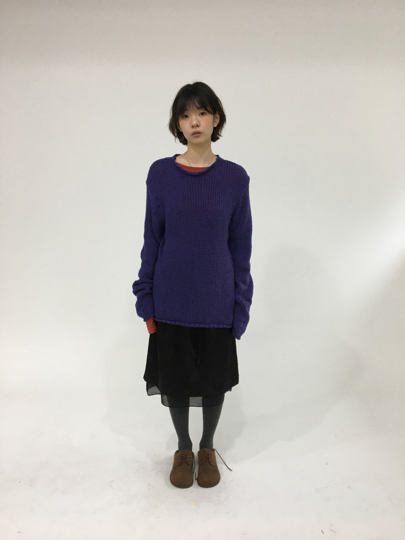 Reverse Rose Skirt (2color)