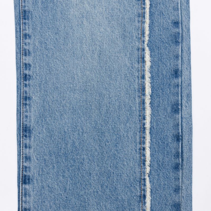 FRONT SIDE PATCHWORK DENIM PANTS code 18106