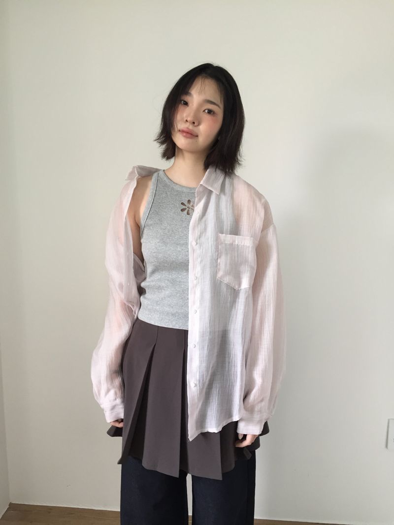 Bunny Pleated Skirt (3color)