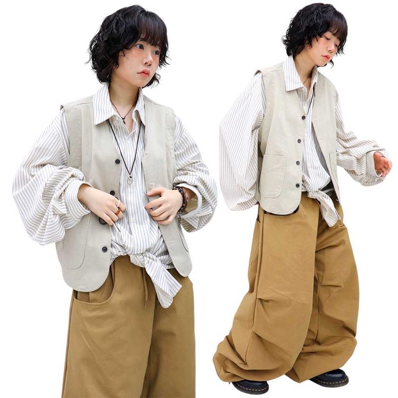 Vintage Button-Up Vest