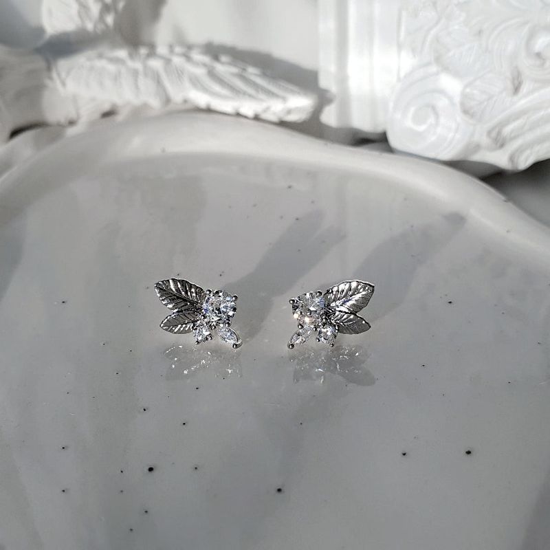 Elf Leaves Piercing - Silver Color