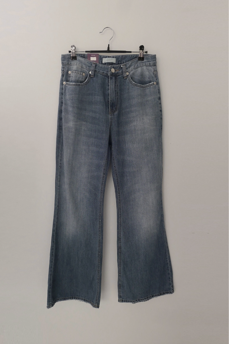 wide boots denim