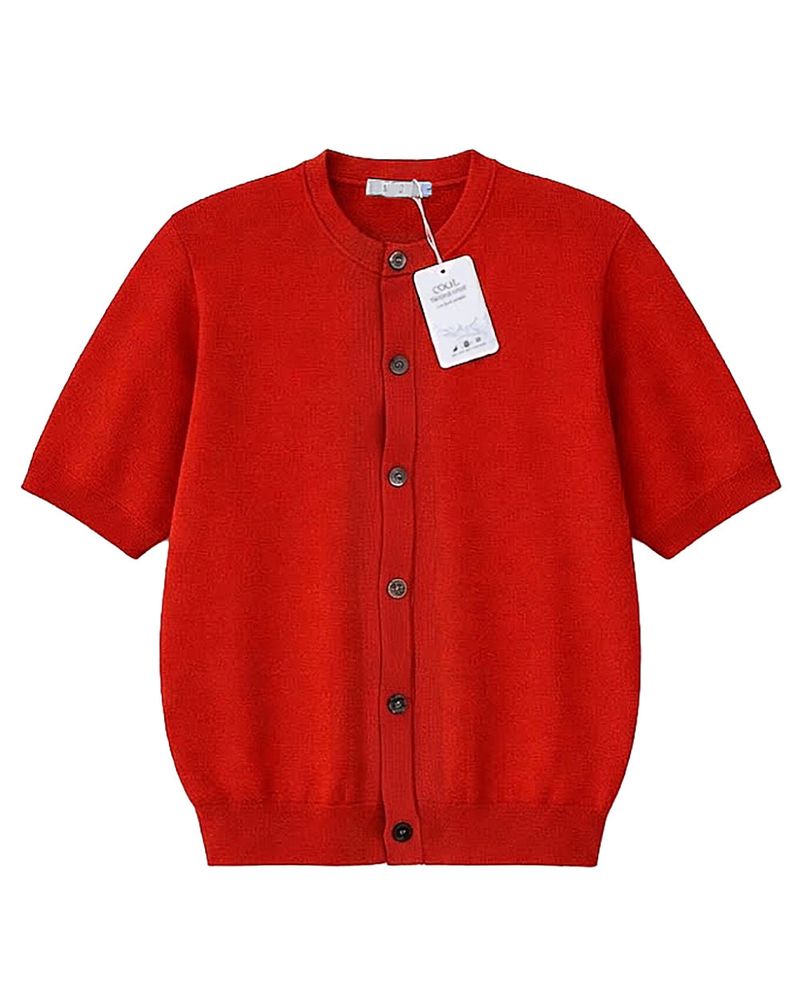 Nitel Half Sleeve Knit Cardigan