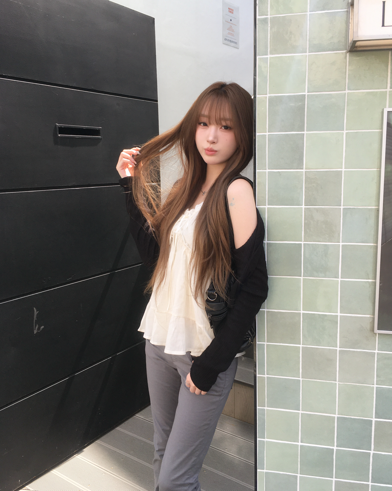 Shirring banding sapn boots cut pants
