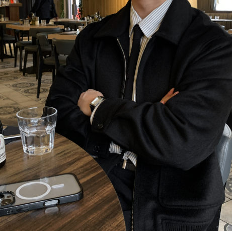 Premium Signature Blended Wool Jacket