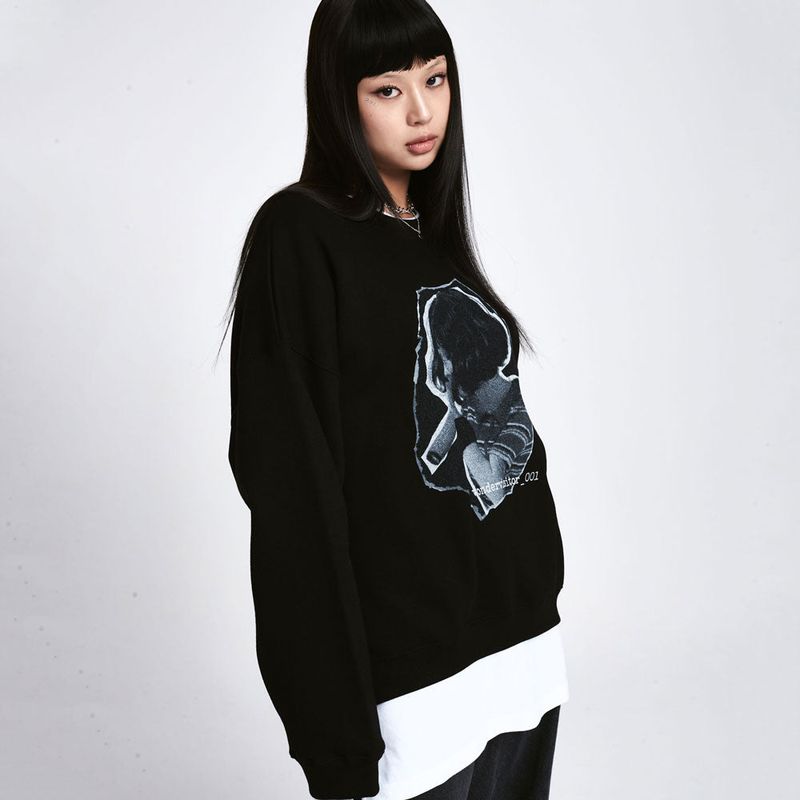 Crying Sweatshirt [Black]