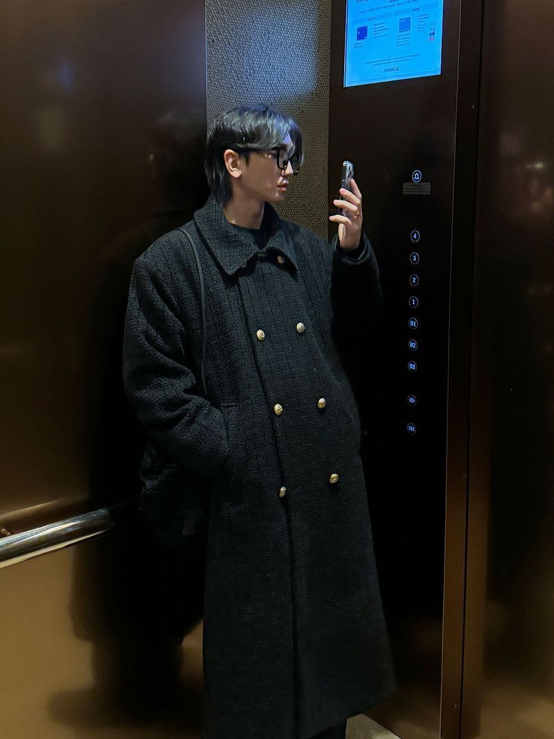 3 TAP Emma Wool Tweed Coat (2color)