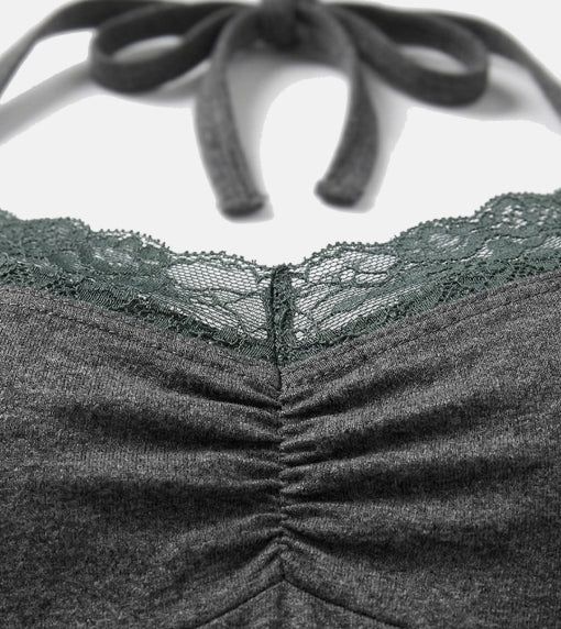 Flower String Tube Top
