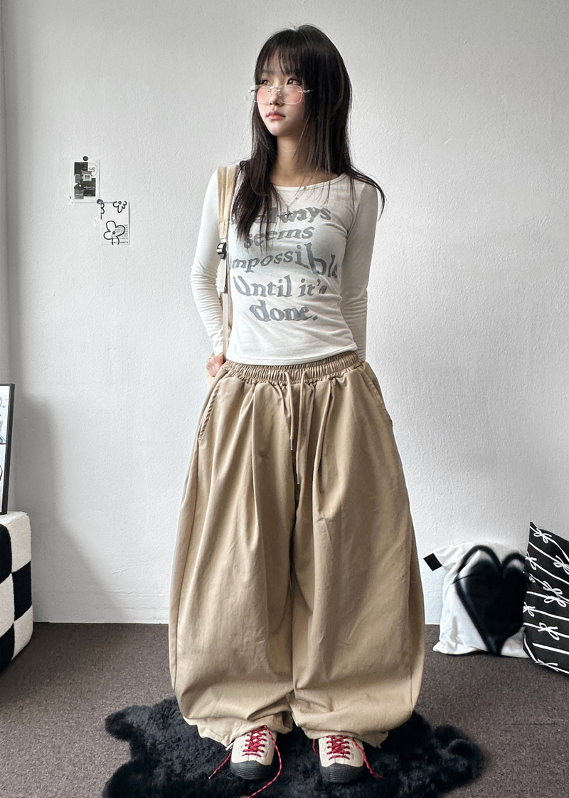 Treaty Multi String Cotton Long Pants 5 Colors