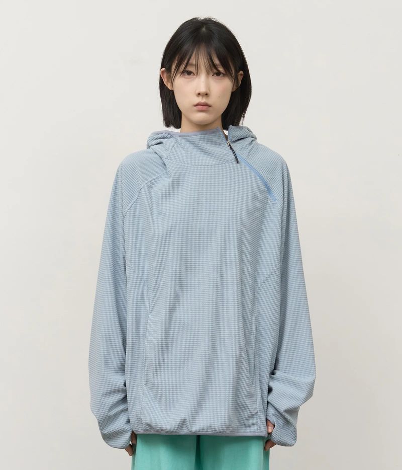 HIFIFNK（ハイファイファンク）の「モラ ワッフルド ジップ トップ（トップス）」