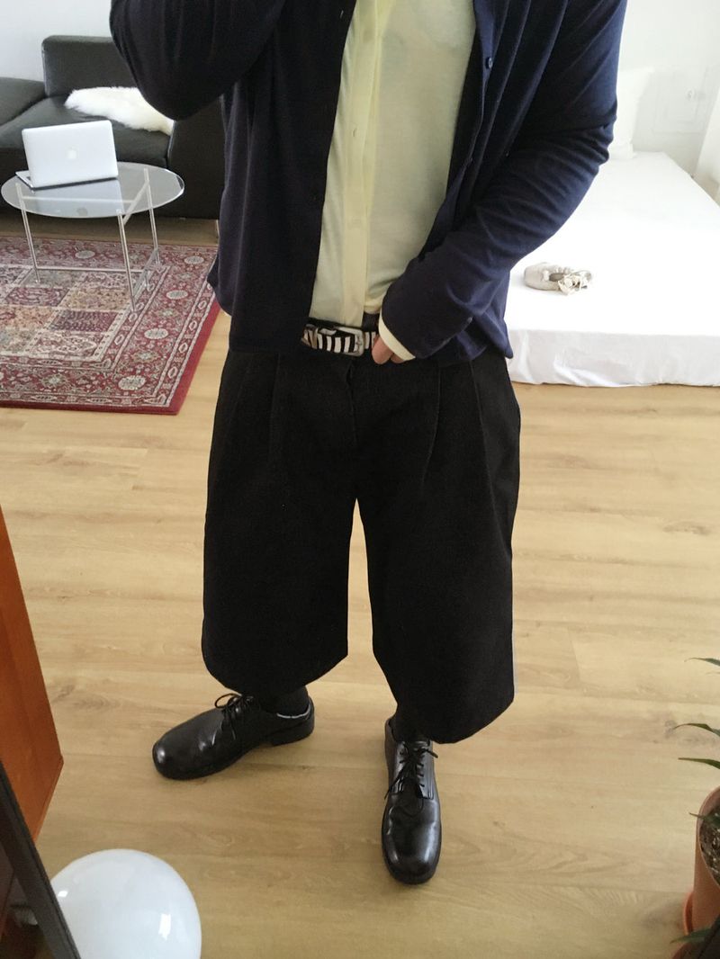 No.1683 non-fade bermuda SHORTS