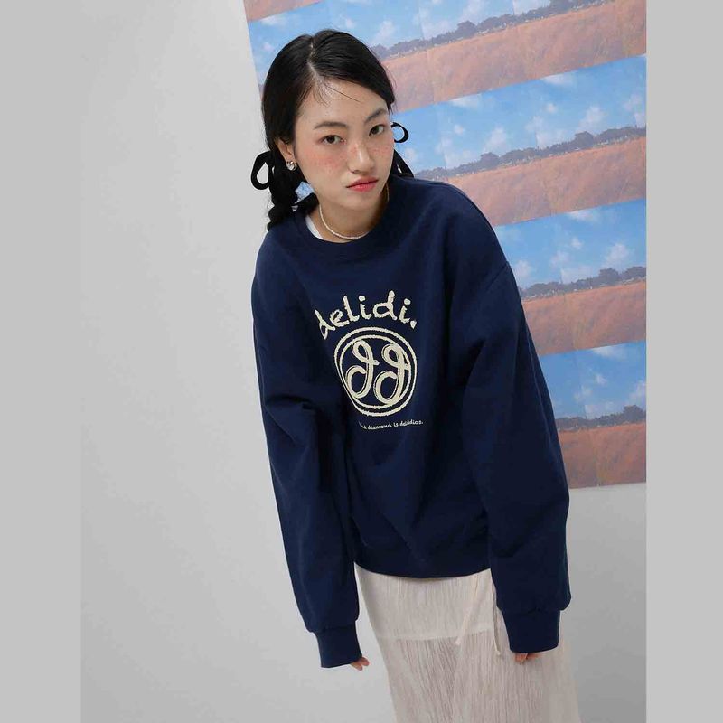 Cheerful logo sweat shirt