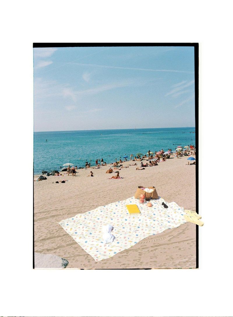 Fruity towel mat