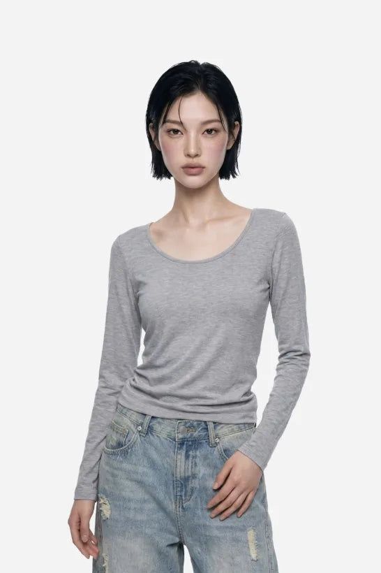 EEUN（イウン）の「26FW★ [ EEUN MADE ] Drape Back Top（Tops）」