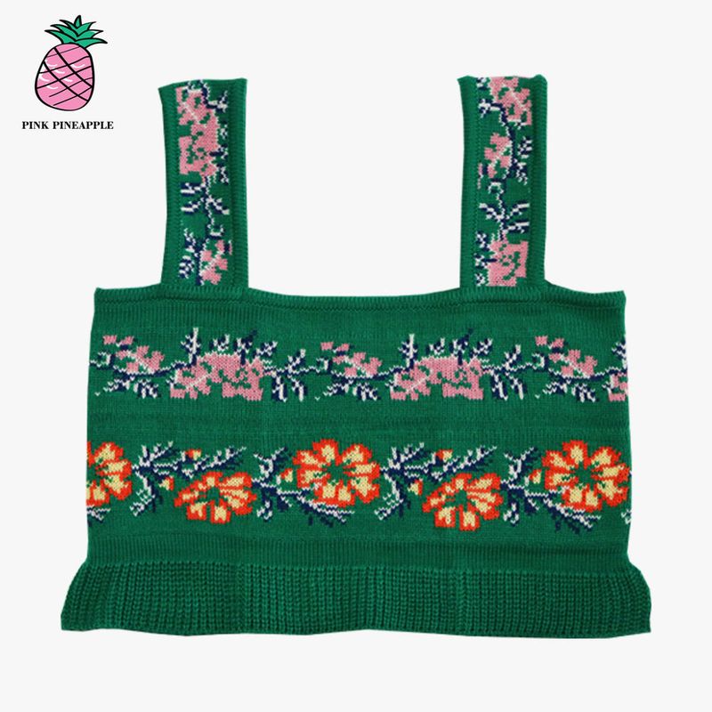 BUSTIER KNIT TOP (2COLOR)