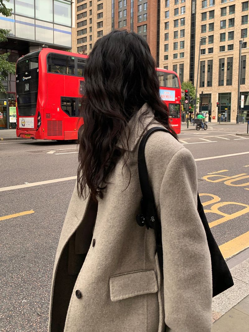 [MADE] Elton Stitch Wool Handmade Long Coat