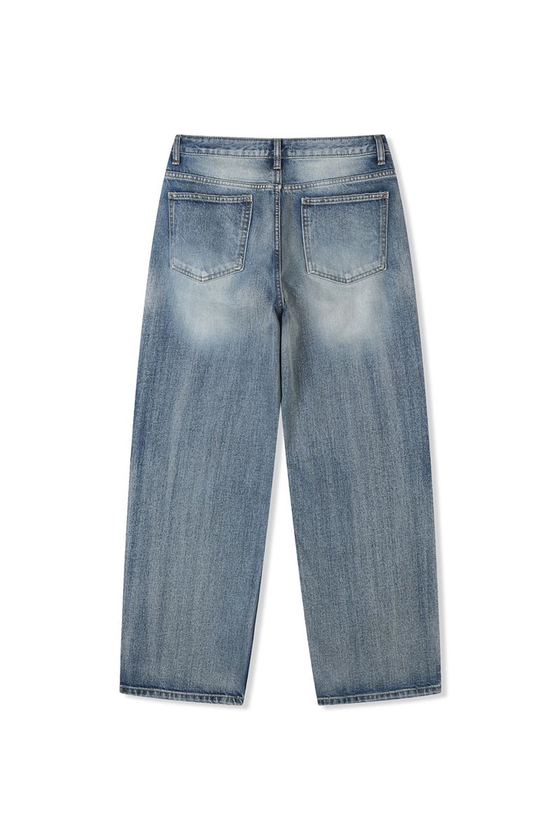 Milk Semi-Wide Denim Pants