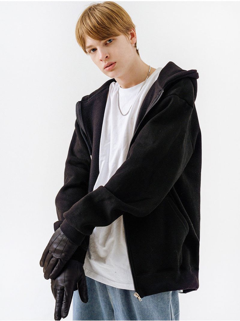 BASIC LOGO MINI HOODIE ZIP-UP