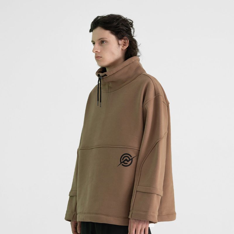 KALAPATTHAR（カラパタール）の「Cotton Napping Turtle String Sweat Shirt - BEIGE（Tops）」