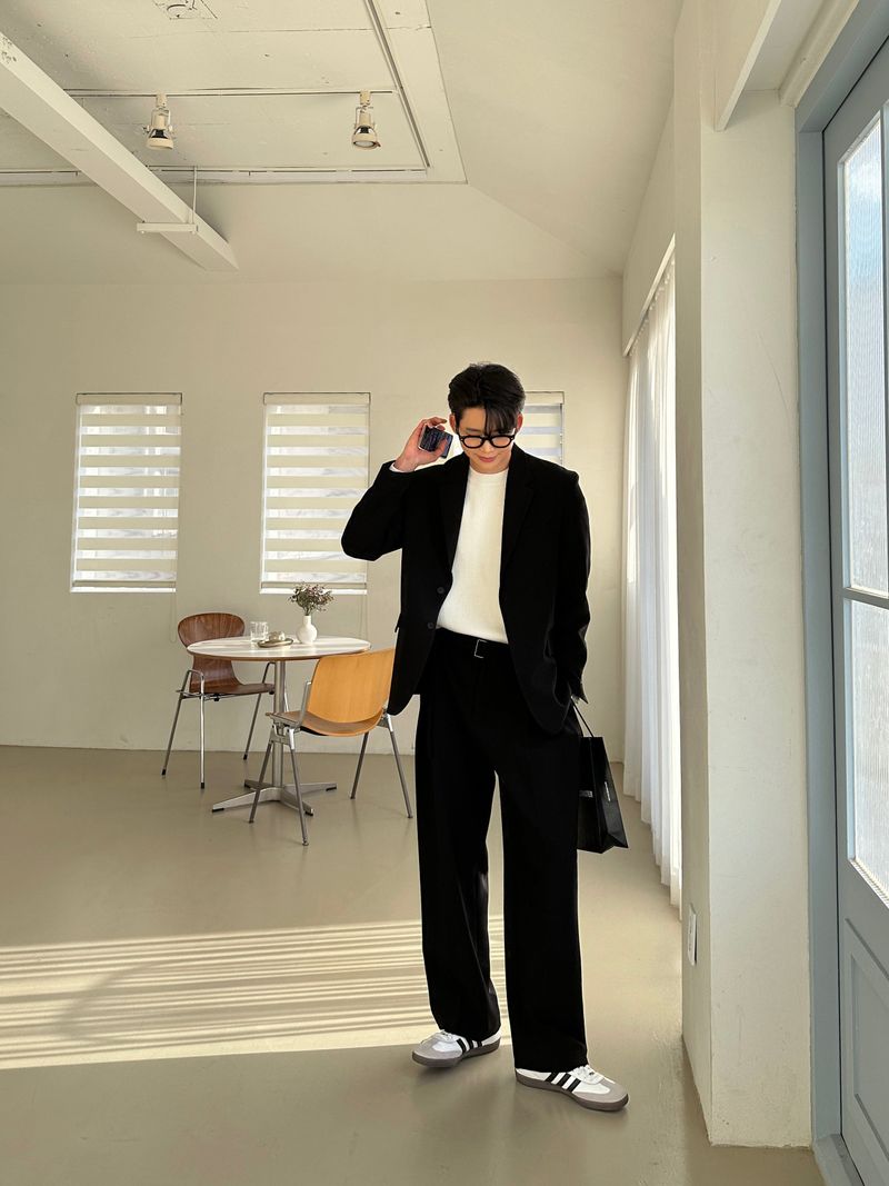 LMN Dape Belt Wide Set-up Jacket (4 colors)