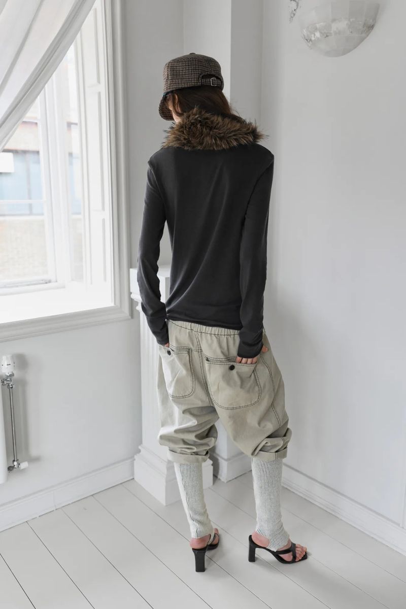 26SS★ ローカットブラーディグラフィック長袖Tシャツ