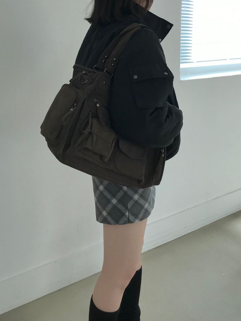 Bender High-Neck Padded Jumper (2 colors)