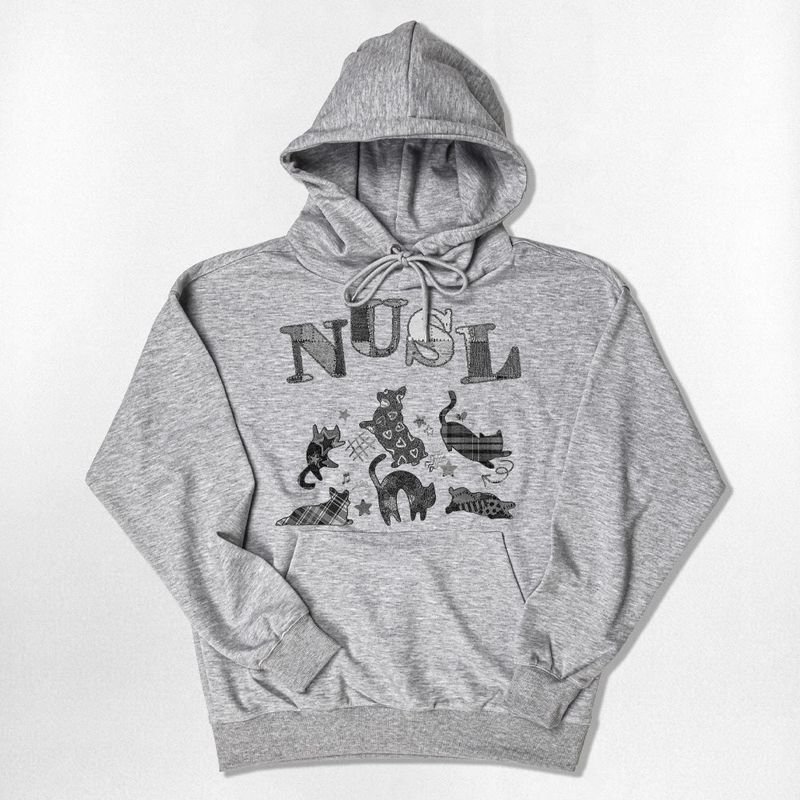 Patch Printing Over-fit Hoodie - 5COLOR