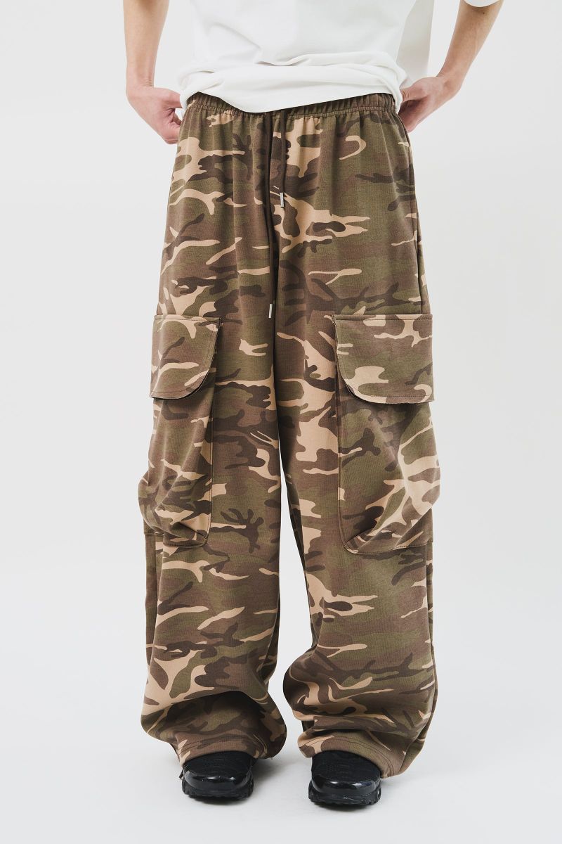 Teo Camo Pocket Sweatpants (2color)