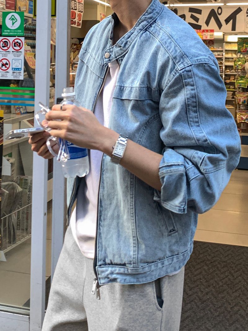 lemenne(ルメンヌ)の「LMN St. China Denim Jacket (3 colors)(Jackets/Outerwear)」