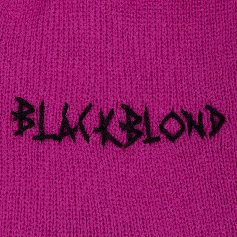 BBD Embroth Logo Piercing Beanie (Magenta)