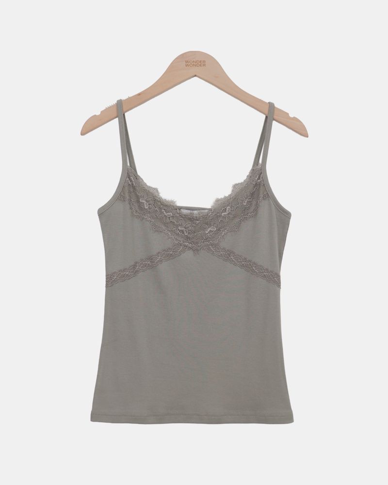 Phi Lace Sleeveless Top