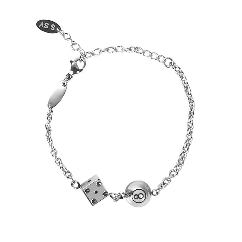 S SY(エスエスワイ)の「8ball & dice bracelet(Accessories)」