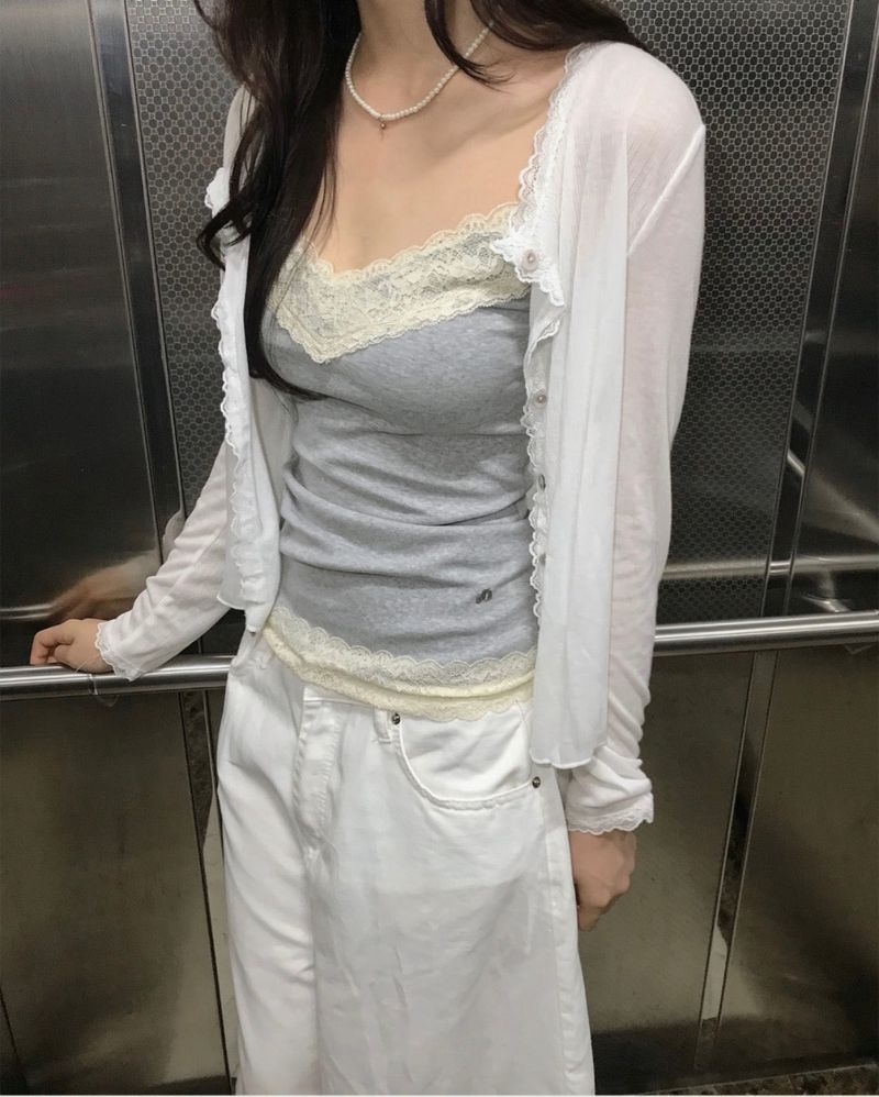 cloudemotion（クラウドエモーション）の「teddy bear basic lace cd（Tops）」